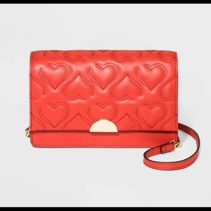 Quilted Crossbody Bag - A New Day - Dark Orange
